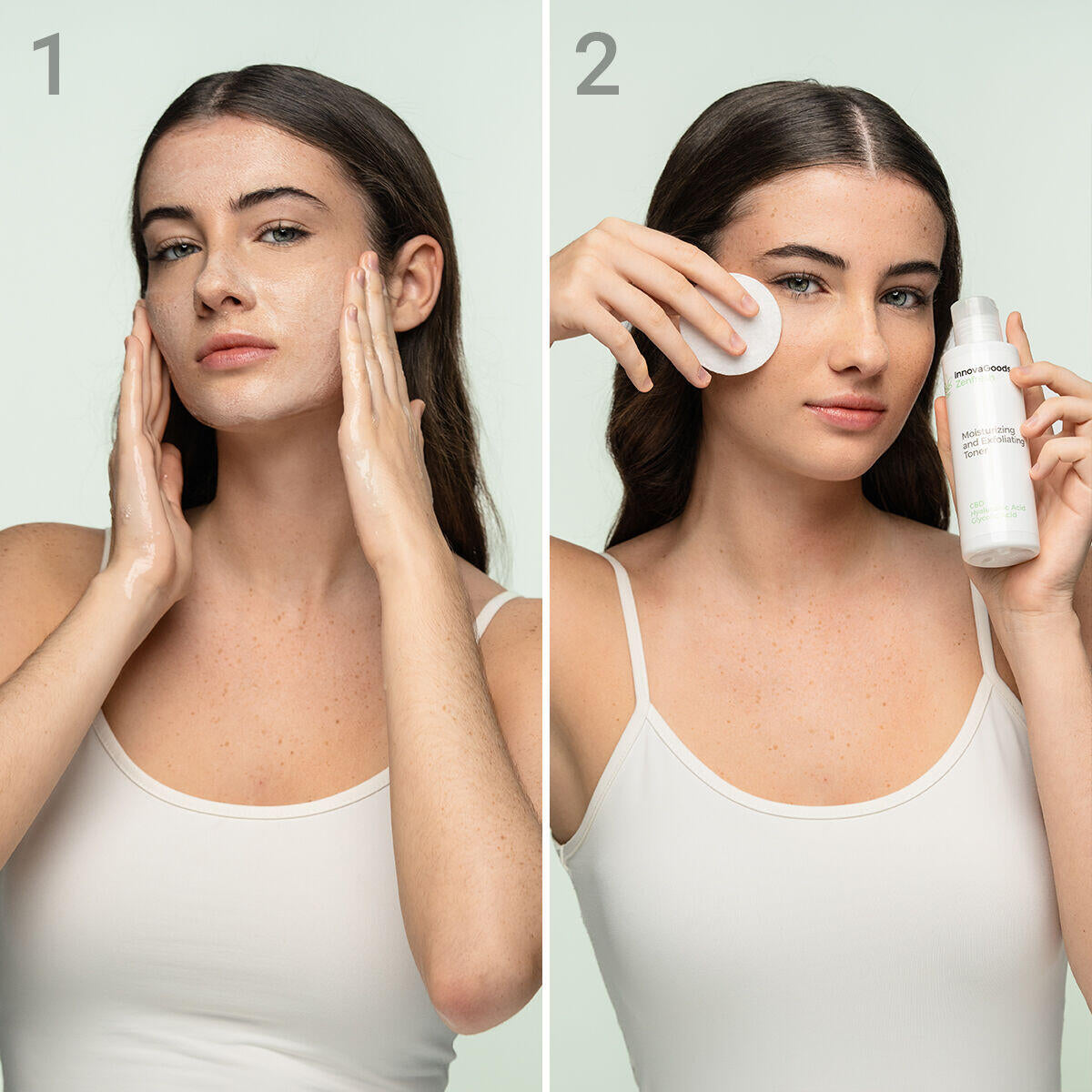 Pack Dúo de LIMPIEZA FACIAL CBD InnovaGoods