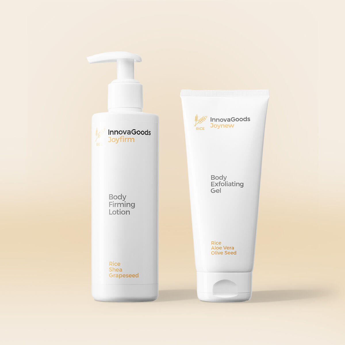 Pack Dúo de CUIDADO CORPORAL Rice InnovaGoods