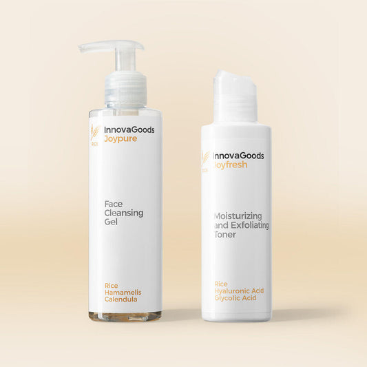 Pack Dúo de LIMPIEZA FACIAL Rice InnovaGoods