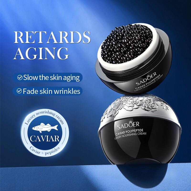 Crema Antiarrugas Reafirmante con Caviar SADOER – 30g