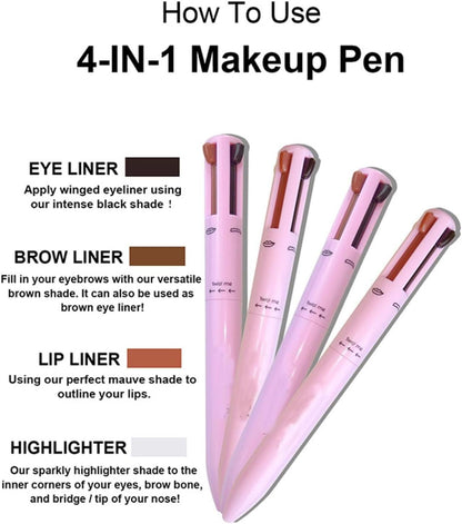 LÁPIZ DE MAQUILLAJE 4 EN 1