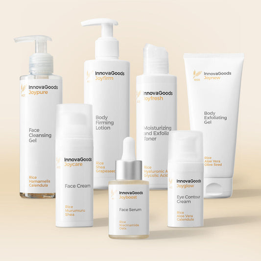 Pack de Rutina FACIAL Y CORPORAL Rice InnovaGoods