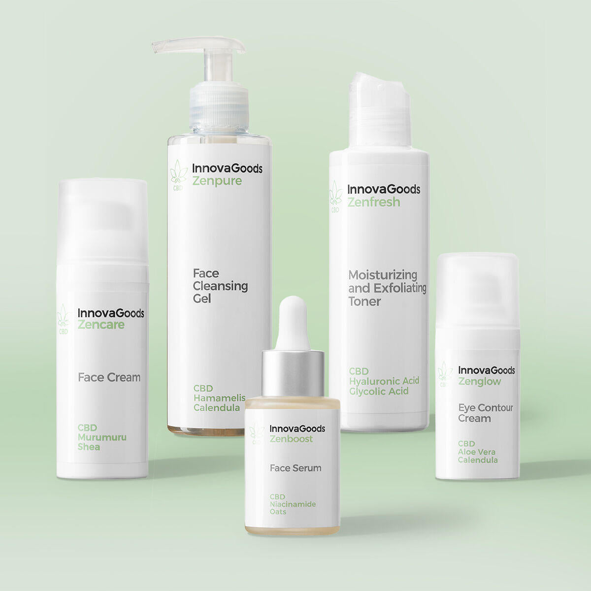 Pack de Rutina FACIAL CBD InnovaGoods