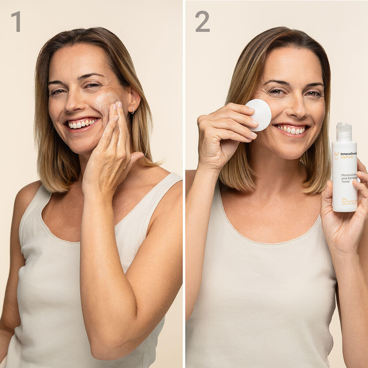 Pack Dúo de LIMPIEZA FACIAL Rice InnovaGoods